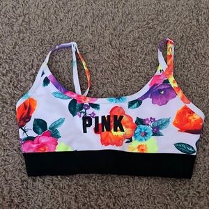 PINK SPORTS BRA!!
